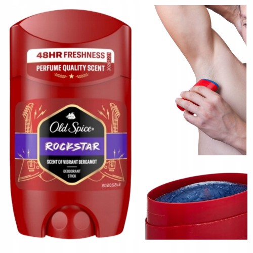 Przejdź do produktu Old Spice Rockstar Vibrant Bergamot Dezodorant w Sztyfcie dla Mężczyzn 50ml