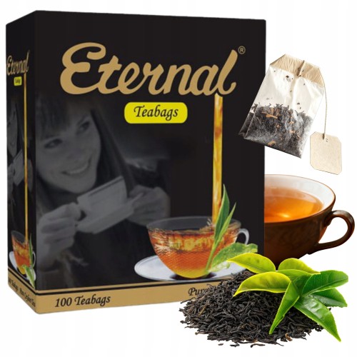Przejdź do produktu Oskar Herbata Eternal Express 100 Torebek Czarna Ekspresowa Aromat 200g
