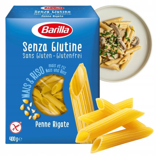 Przejdź do produktu Barilla Makaron Penne Rigate Włoska Kuchnia Bezglutenowy Gluten Free 400 g