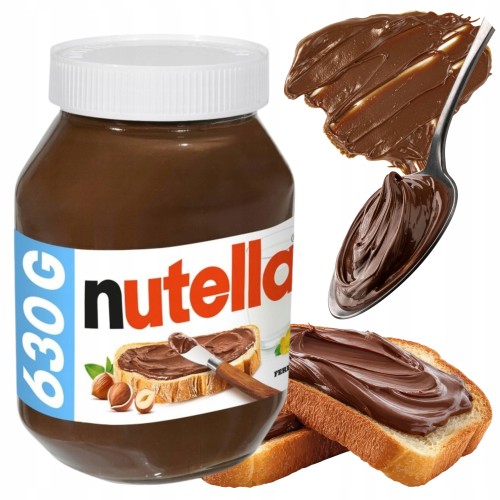 Przejdź do produktu Nutella Krem Czekoladowy Orzechowy Ferrero Idealny Do Deserów Kanapek 630g
