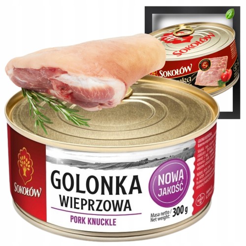 Przejdź do produktu Sokołów Golonka Wieprzowa Szybkie Gotowe Danie Mięsne 300g