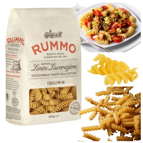 Przejdź do produktu Rummo Makaron Fusilli n.48 Świderki Uniwersalny Włoski do Dań 500 g