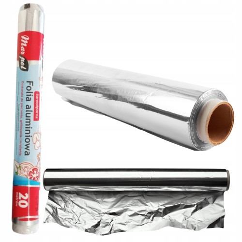 Przejdź do produktu MarPol Folia aluminiowa Idealna Do Girlla Oraz Pieczenia 20 m