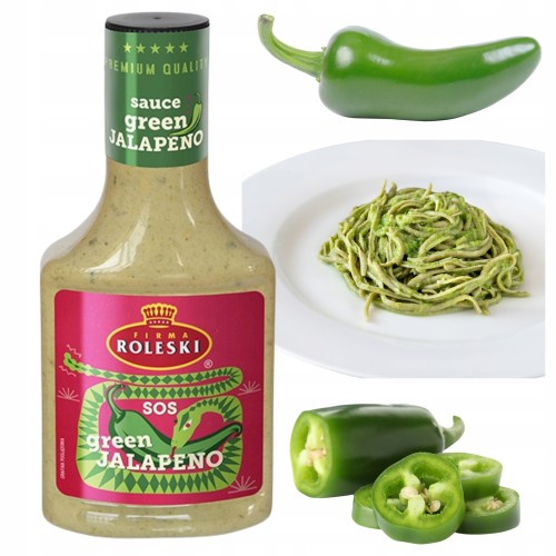 Przejdź do produktu Roleski Sos Green Jalapeno Idealny Do DaKuchni Meksykańskiej I Grilla 290g