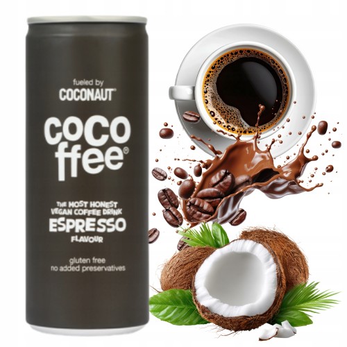 Przejdź do produktu Coconaut CocoCoffee Espresso Orzeźwiająca Kawa Kokosowa 250ml
