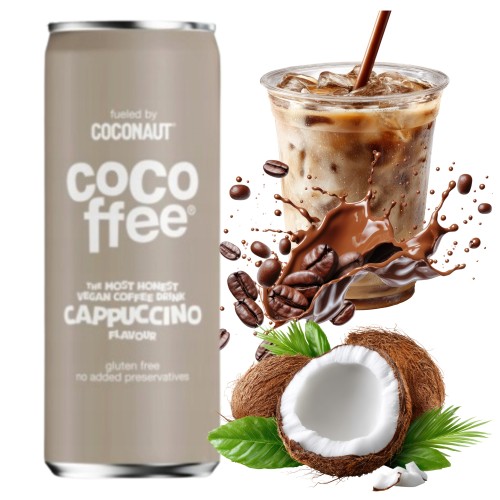 Przejdź do produktu Coconaut CocoCoffee Cappuccino Napój Orzeźwiający Kawa Kokos 250ml