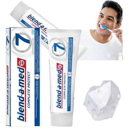 Przejdź do produktu Blend-a-med Complete Protect krystaliczna biel pasta do zębów 75ml