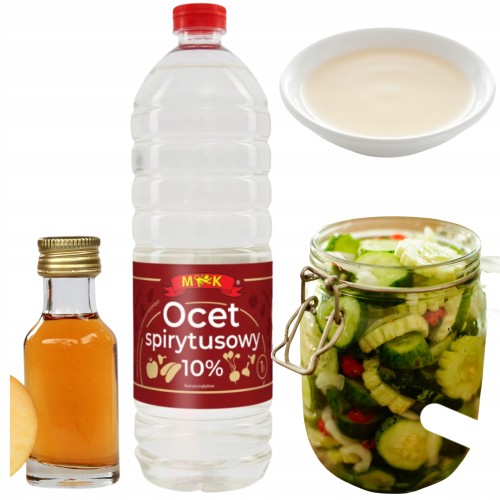 Przejdź do produktu MK Ocet Spirytusowy Prosty Mocny I Zawsze Pod Ręką 1000 ml