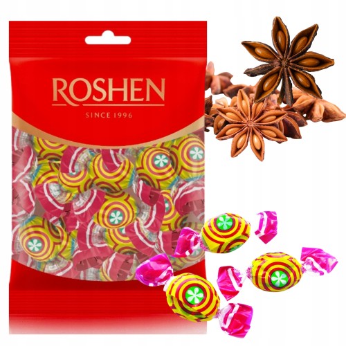 Przejdź do produktu Cukierki Roshen Bonbobita Anis Karmelki Anyżowe Aromatyczne 1kg