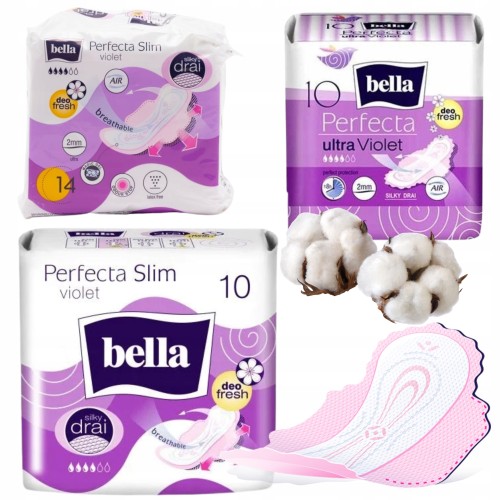 Przejdź do produktu Bella Perfecta Ultra Violet Codzienny Komfort W Fioletowym Wydaniu 10 szt.