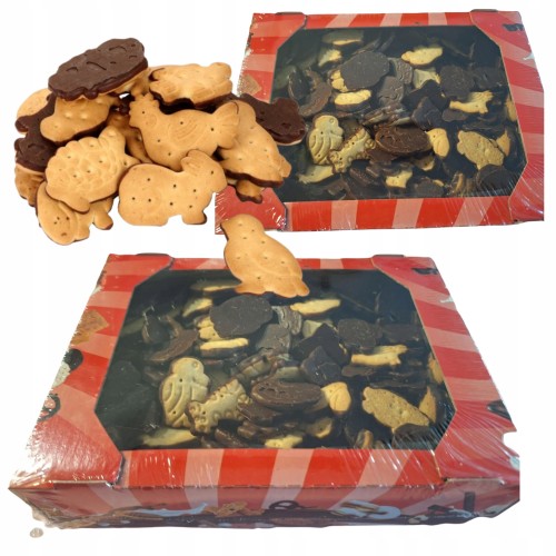 Przejdź do produktu Barbara Zoo Ciastka Kruche w Polewie Czekoladowej Zwierzęta 400g