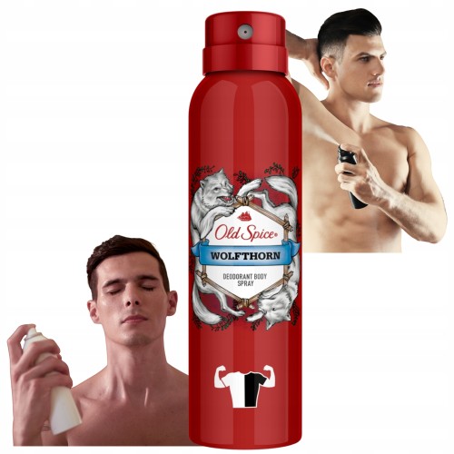 Przejdź do produktu Old Spice Wolfthorn Dezodorant Sprayu Łączy Świeżość Z Nutą Cytrusów 150ml