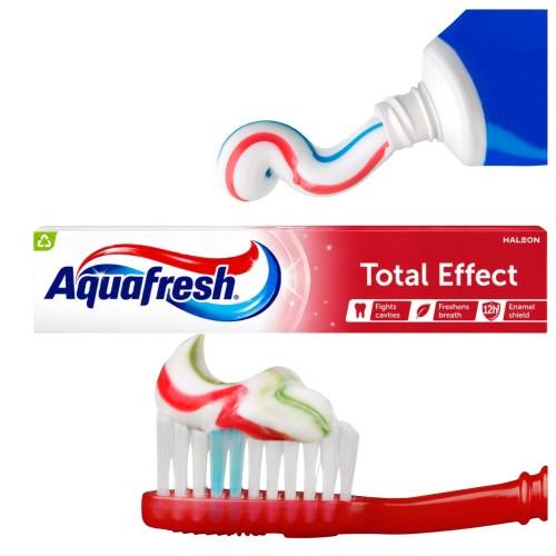 Przejdź do produktu AquaFresh Total Effect Pasta do Zębów Klasyka Codziennej Higieny 75ml