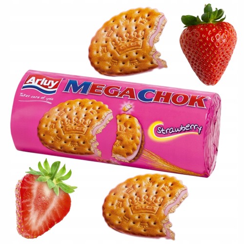 Przejdź do produktu Arluy Markizy Klasyk Pyszna Chrupiąca Słodycz W Truskawkowym Klimacie 80g