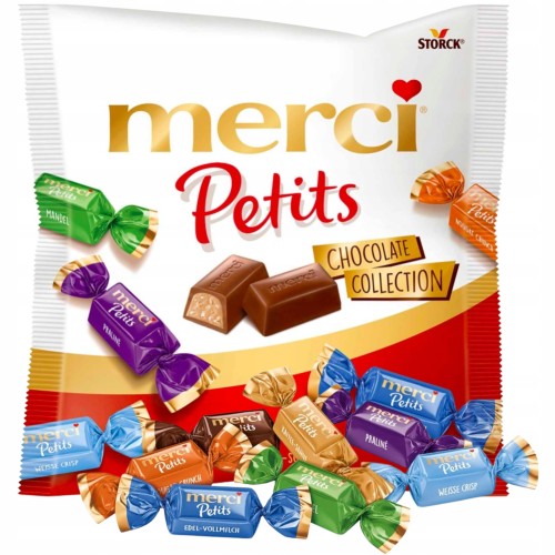Przejdź do produktu Merci Petits Chocolate Collection Pralinki Czekoladowe Mix Smaków 125g