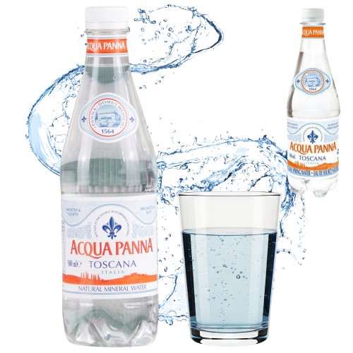 Przejdź do produktu Acqua Panna Woda Naturalna Mineralna Niegazowana Orzeźwiająca Zdrowa 500ml