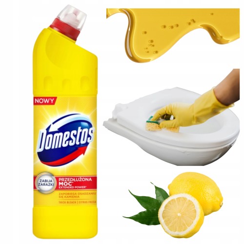 Przejdź do produktu Domestos Przedłużona Moc Citrus Fresh Tegularna pielęgnacja Toalety 750ml