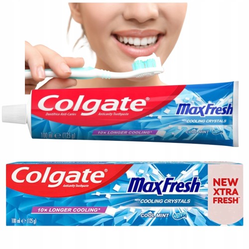 Przejdź do produktu Colgate Pasta Do Zębów Max Fresh Cool Mint Higiena Zębów Każdego Dnia100ml
