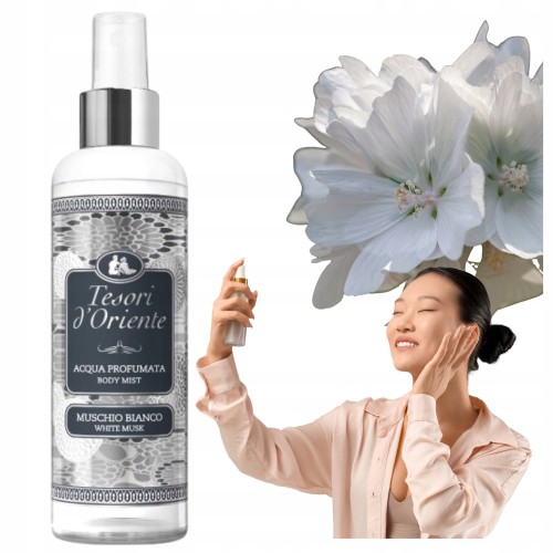 Przejdź do produktu Tesori d'Oriente Muschio Bianco Mgiełka Do Ciała Białe Piżmo 200ml