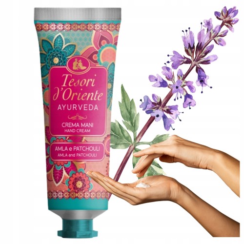 Przejdź do produktu Tesori d`Oriente Krem Do Rąk Ayurveda Z Owocami Amla Paczula 75 ml