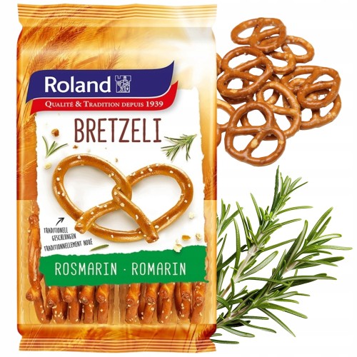 Przejdź do produktu Roland Bretzel Rozmaryn Precelki Pyszne Doskonale Wypieczone 100g