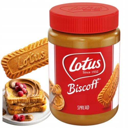 Przejdź do produktu Lotus Biscoff Spread Krem Ciasteczkowy Smak Herbatników 720g
