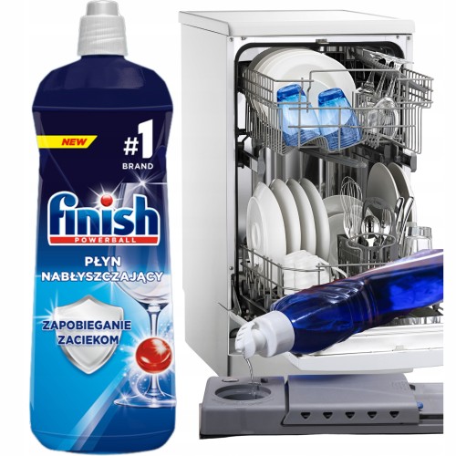 Przejdź do produktu Nabłyszczacz do Zmywarki Zmywarek Finish Płyn Nabłyszcający Shine 0,8l