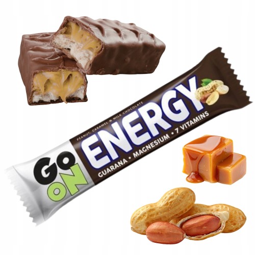 Przejdź do produktu Baton Sante Go ON Energy Smak Orzech Laskowy Karmel Guarana 45 g