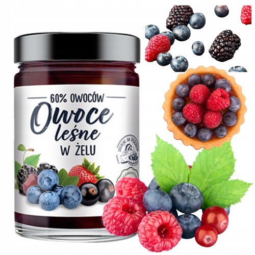 Przejdź do produktu Helcom Owoce Leśne W Żelu Idealne Do Deserów I Wypieków 320g