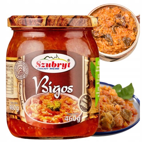 Przejdź do produktu Bigos Szubryt Niesiarkowane Niskoglikemiczne Szybkie Gotowe Danie 460g