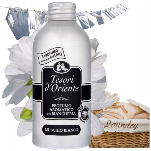 Przejdź do produktu Tesori d'Oriente Muschio Bianco Białe Piżmo Perfumy Do Prania 250ml