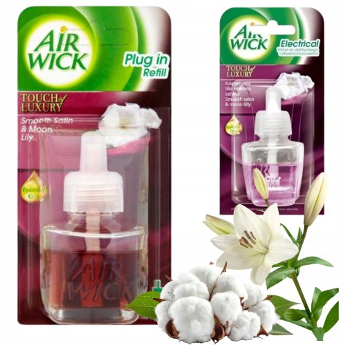 Przejdź do produktu Air Wick Smooth Satin & Moon Lily Aromatyczny Zapach Lilii 19 ml