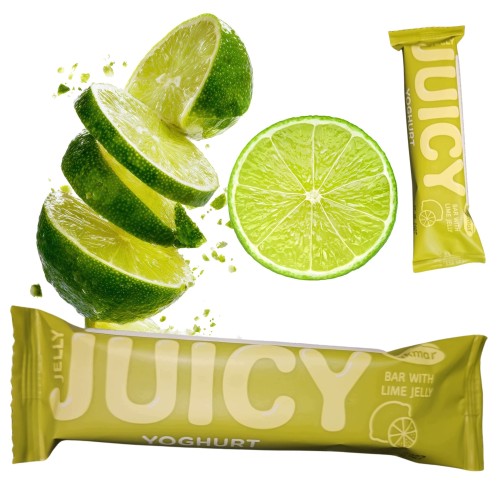 Przejdź do produktu Baton JUICY LIMONKA W POL. JOGURTOWEJ Źródło Błonnika 40G