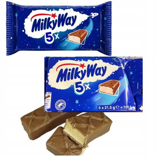 Przejdź do produktu Milky Way Baton Mleczny W Delikatnej Czekoladzie 5szt x 21,5g