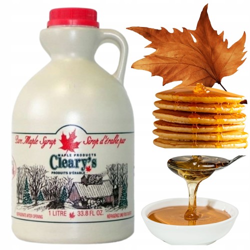 Przejdź do produktu Cleary's Syrop Klonowy Ciemny Klasa A Do Naleśników Oraz Pancakes 1 l