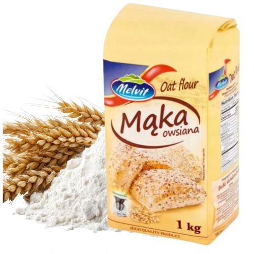 Przejdź do produktu Mąka owsiana Melvit 1000 g