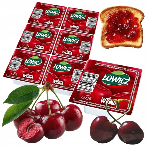 Przejdź do produktu Łowicz Dżem Wiśniowy Kubek Bez Konserwantów Idealny Dla Dzieci 6x210g