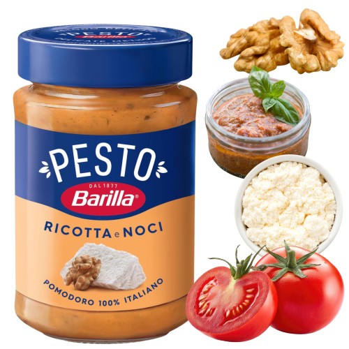 Przejdź do produktu Barilla Pesto Ricotta E Noci Z Ricottą I Orzechami 190 g