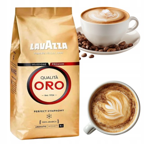 Przejdź do produktu Lavazza Qualità Oro Aromatyczna Delikatna Kawa Ziarnista Intensywność 2 1kg