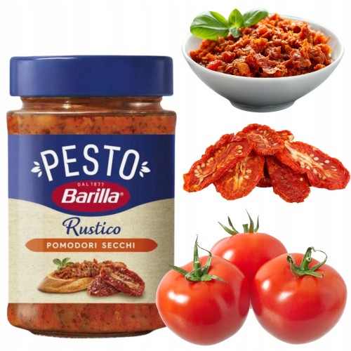 Przejdź do produktu Barilla Pesto Rustico Pomidori Secchi Z Suszonymi Pomidorami 200 g