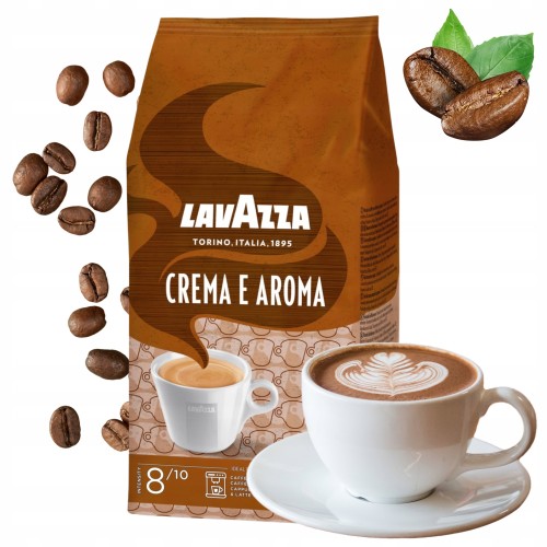 Przejdź do produktu Lavazza Crema E Aroma Pyszna Aromatyczna Kawa Ziarnista Intensywność 2 1kg
