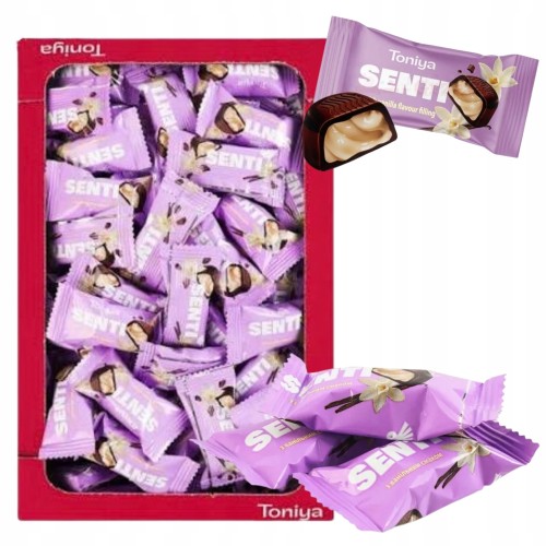 Przejdź do produktu Toniya Senti Cukierki Z Pysznym Delikatnym Nadzieniem Waniliowym 1.5kg