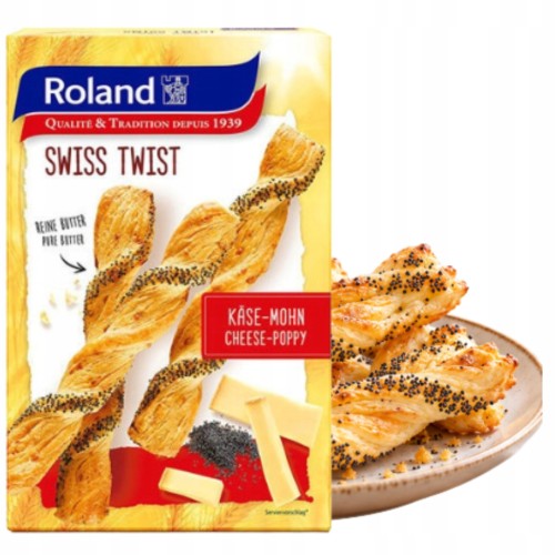 Przejdź do produktu ROLAND Twist Excellence Ser i mak 100 g Paluchy z Ciasta Francuskiego