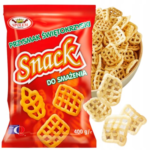 Przejdź do produktu Snack Przysmak Świętokrzyski do Smażenia Przekąska na Imprezy Społem 400g