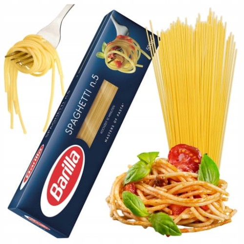 Przejdź do produktu Barilla Makaron Spaghetti N.5 Król W Kuchni i Włoskich Makaronów 500g