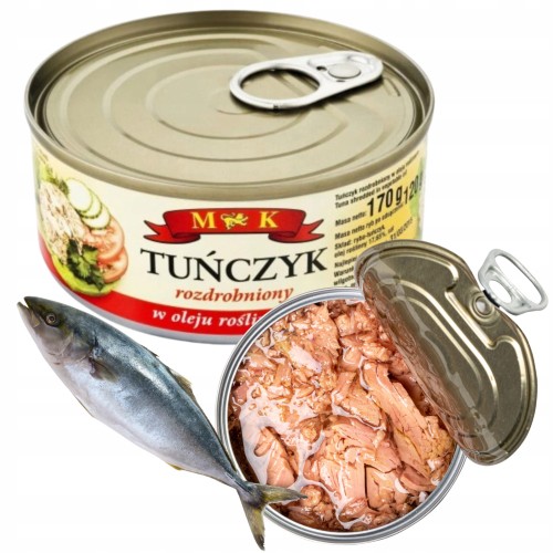 Przejdź do produktu Tuńczyk Rozdrobniony W Oleju Roślinnym MK Świeżość Prosto Z Oceanu 170 g