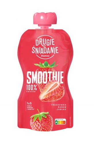 Przejdź do produktu Dawtona Smoothie Mus Wiśna Banan Jabłko 100% Orzeźwiających Owoców 250ml