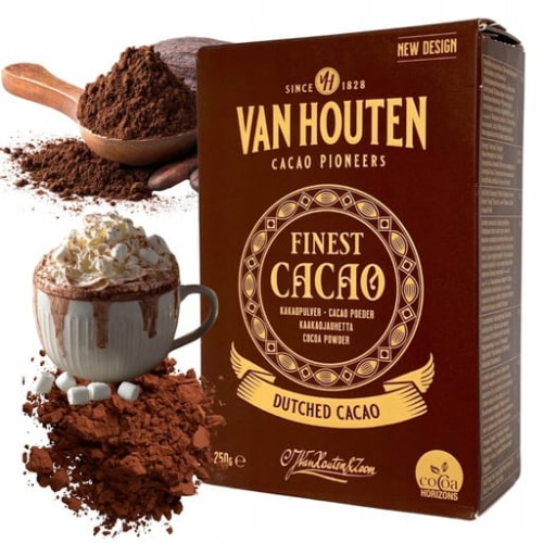 Przejdź do produktu Van Houten Finest Kakao do Picia Belgijskie Czekoladowy Głęboki Smak 250 g