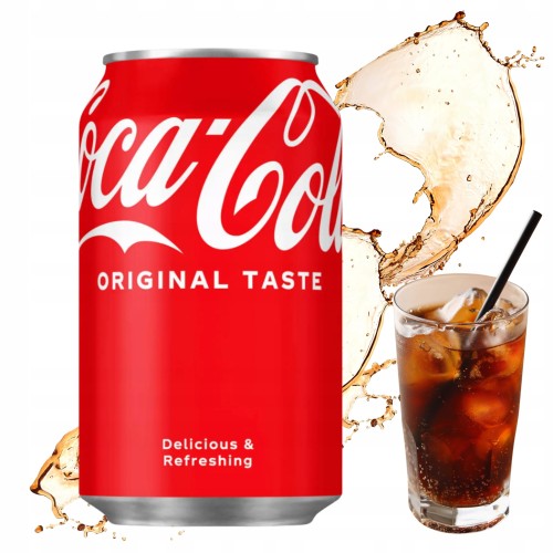 Przejdź do produktu COCA COLA 330ML PUSZKA GRUBA