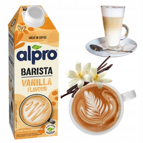 Przejdź do produktu ALPRO BARISTA OWSIANO-SOJOWE WANILIA 750ML DANONE PREMIUM